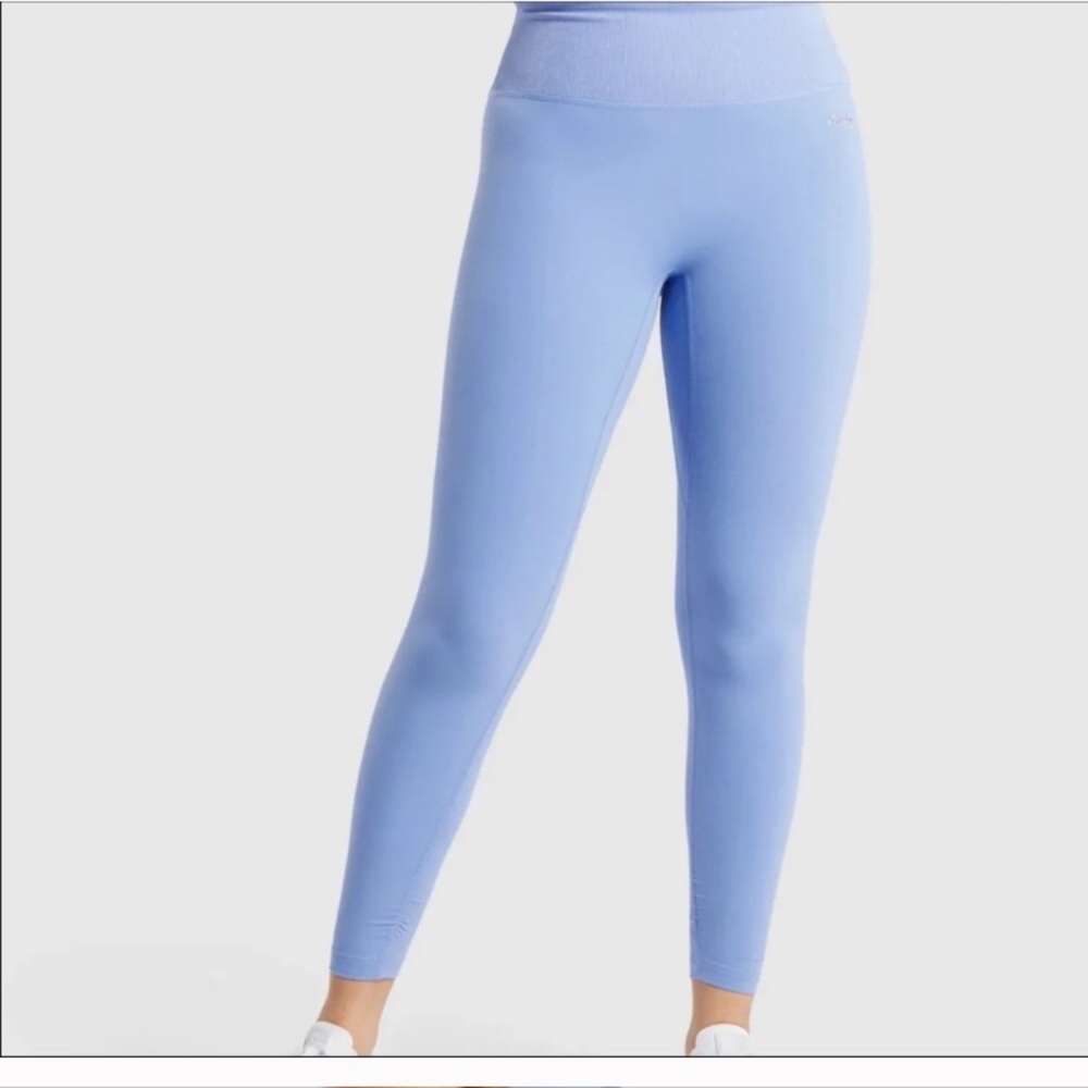 Intense beautiful blue leggings